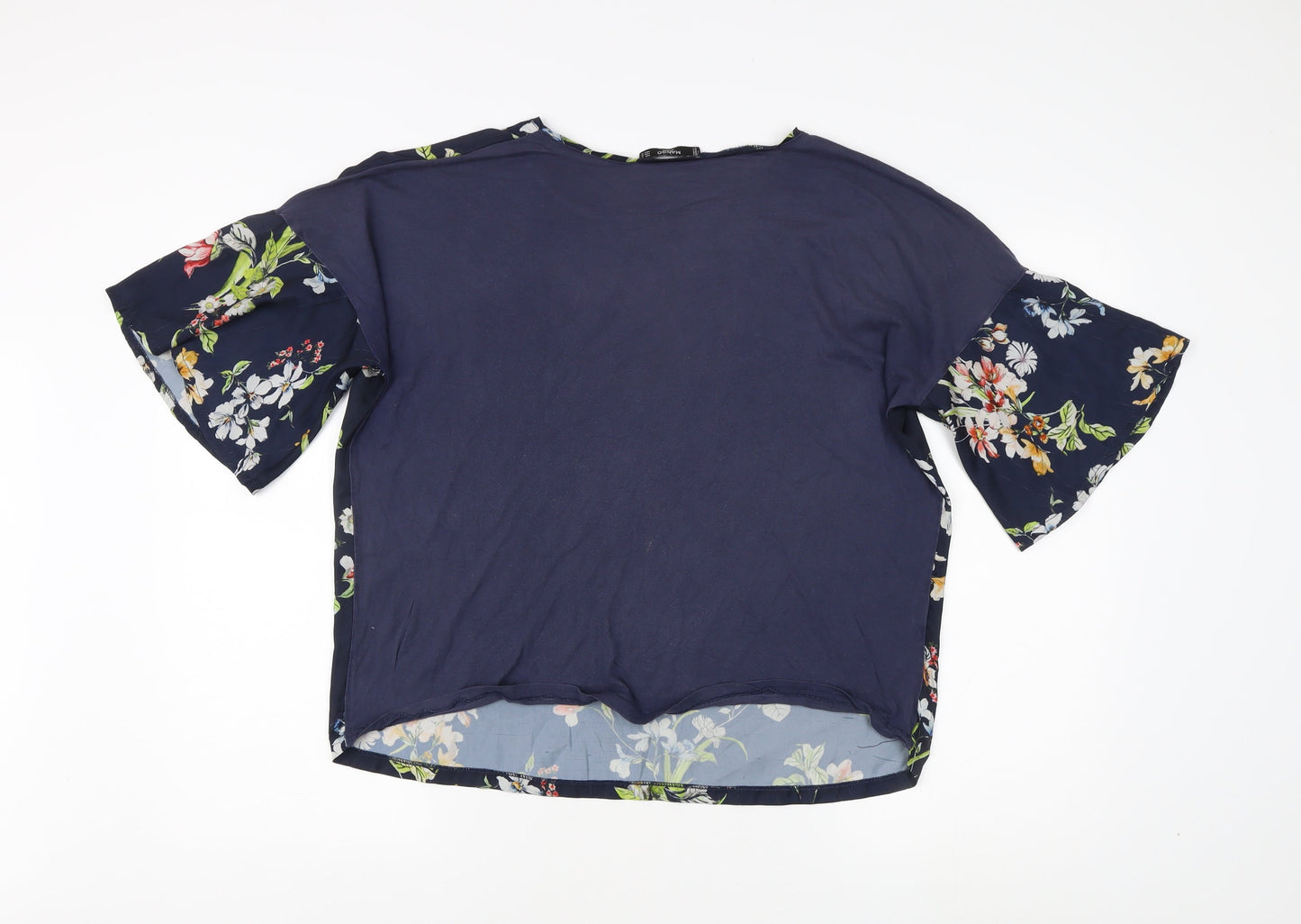 Mango Women's Floral Multicoloured Blouse Size 12