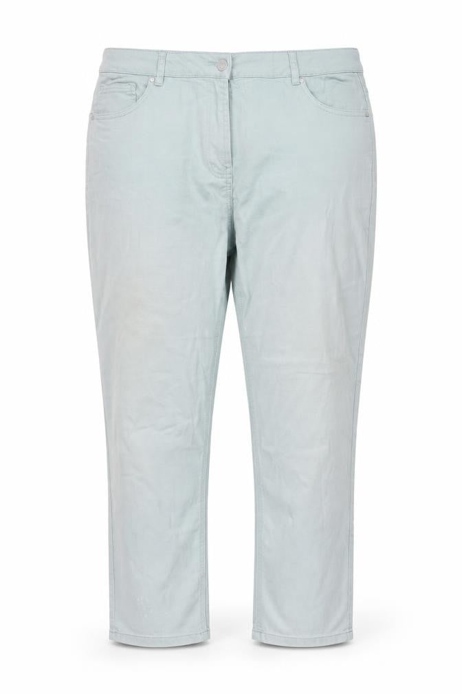 M&Co Women's 16 Green Jeans with Pockets