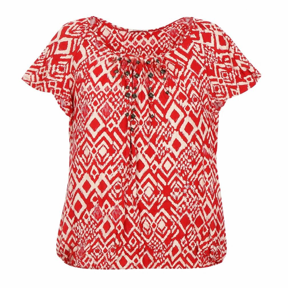 Marks and Spencer Women's Multicoloured Geometric Top