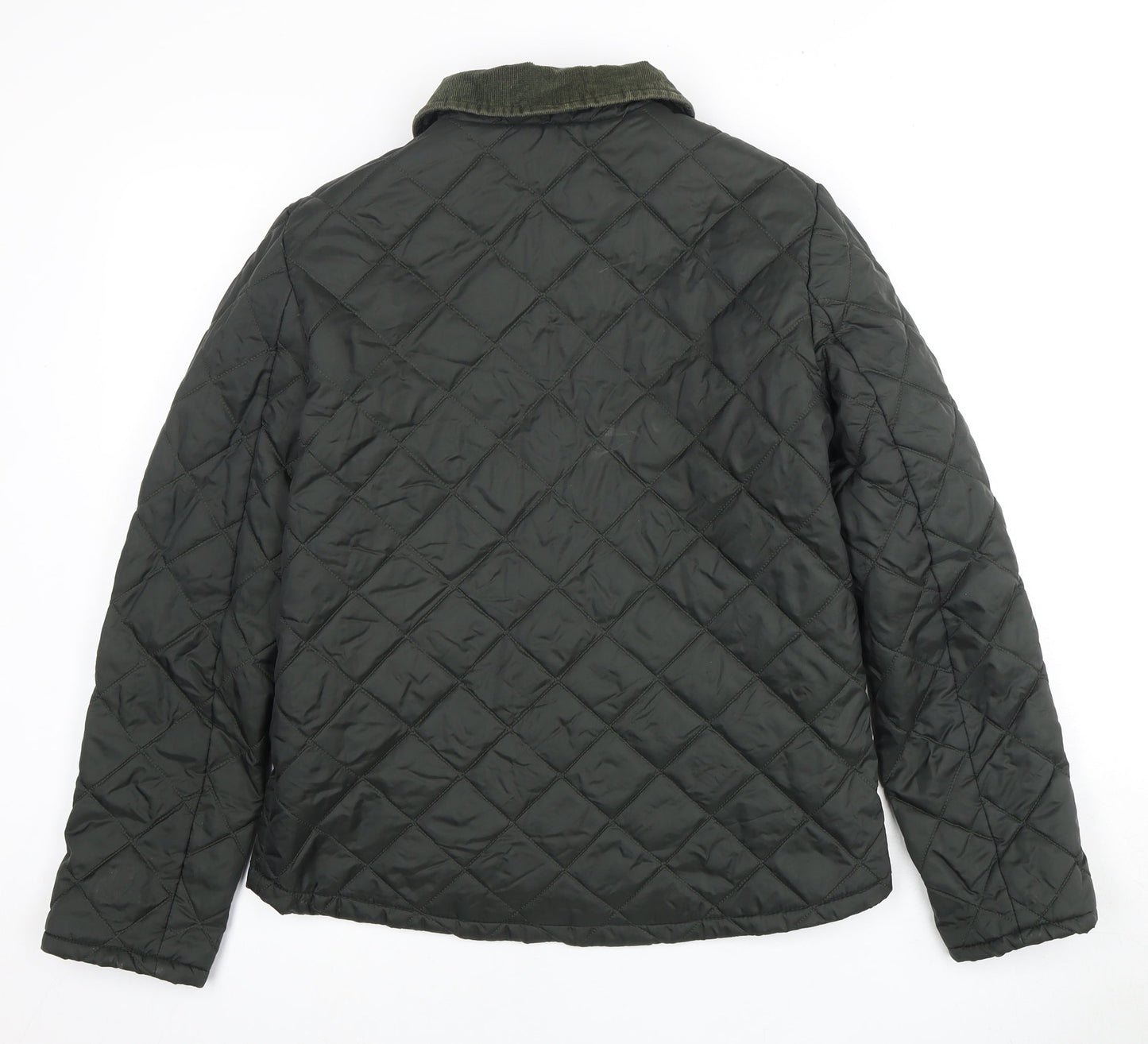 2bya Island Women's Green Quilted Jacket Size 10