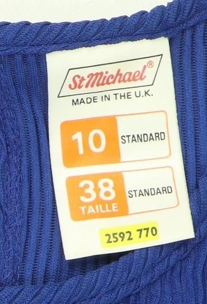 Marks and Spencer Women's Blue Dress UK 10