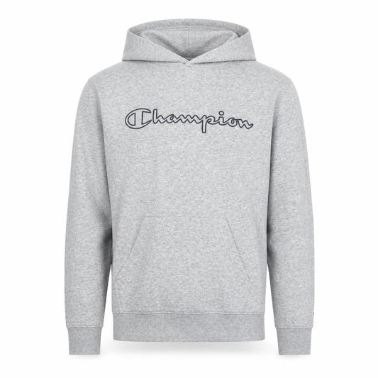 Mens UK S Regular Champion Grey Pullover Hoodie