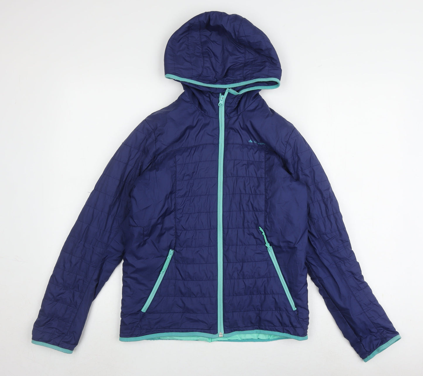 Decathlon Teens Blue Puffer Jacket - Size 16