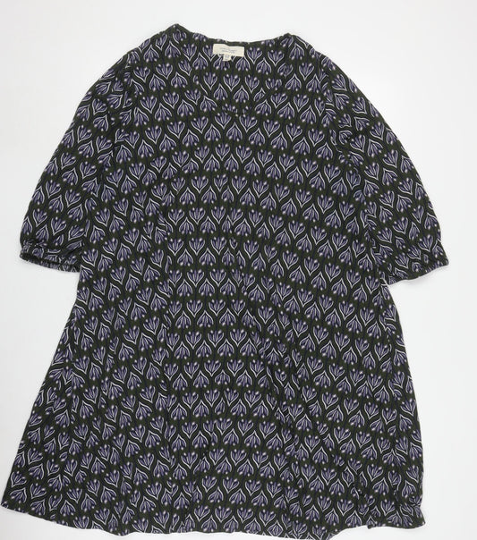 Seasalt Cornwall Women's Multicoloured Geometric Dress UK 20