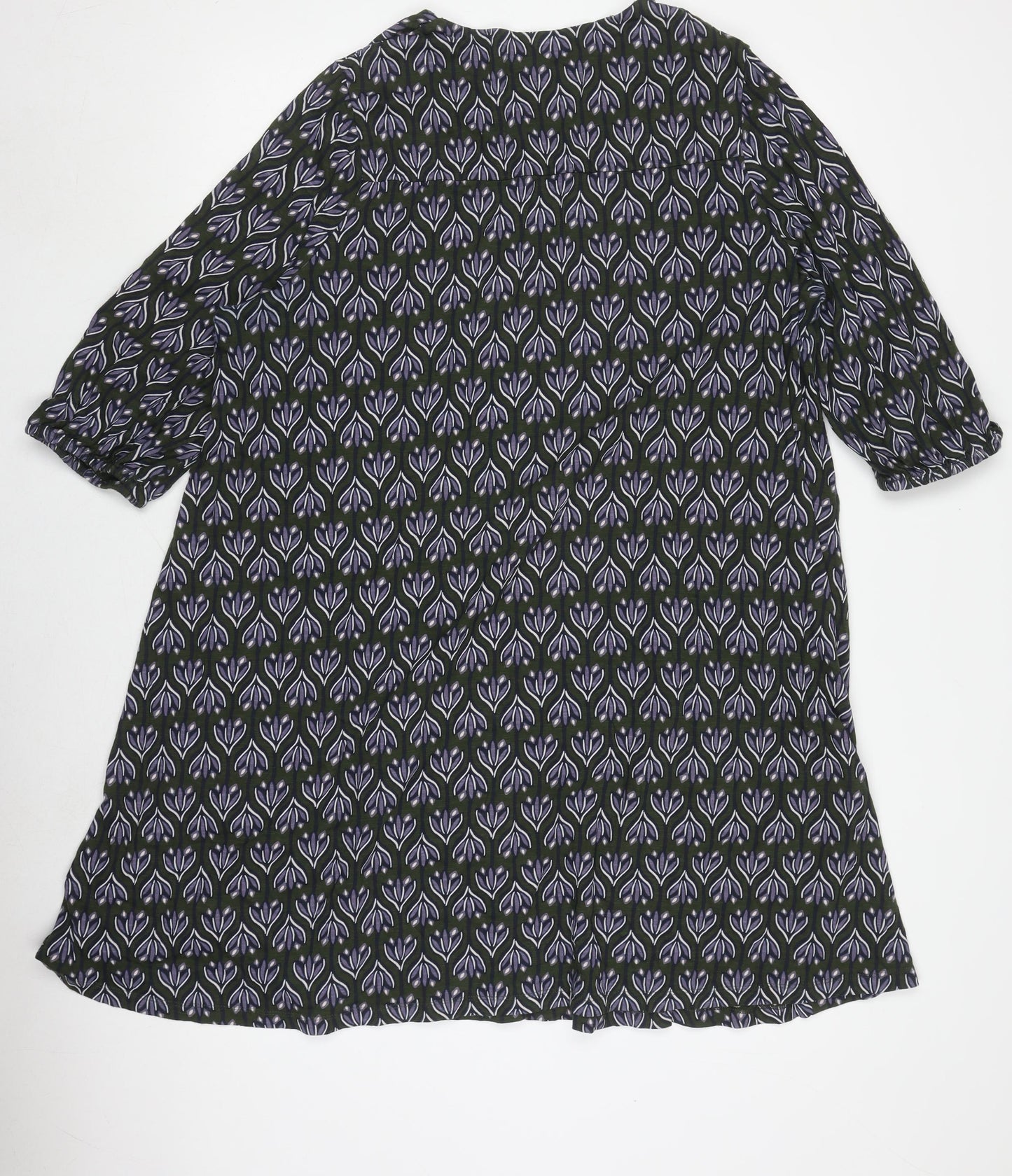 Seasalt Cornwall Women's Multicoloured Geometric Dress UK 20