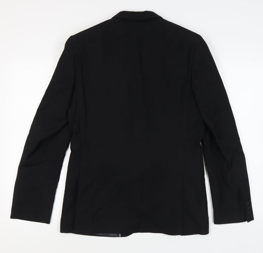 Marks and Spencer Men's Black Blazer 38 L