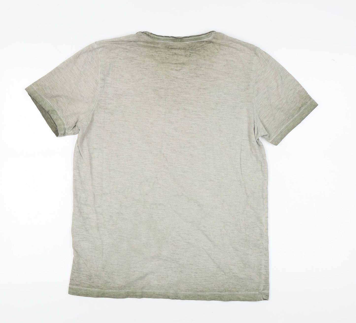 Jack & Jones Men's Green Crew Neck T-Shirt M