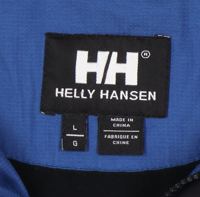 Helly Hansen Men's Black Blue Ski Jacket L