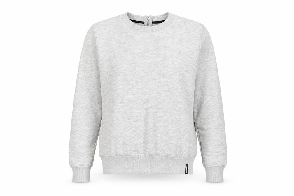 Womens UK XS Regular Superdry Grey Pullover Sweatshirt