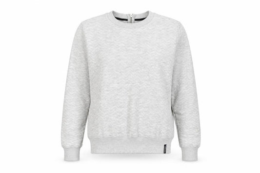 Womens UK XS Regular Superdry Grey Pullover Sweatshirt