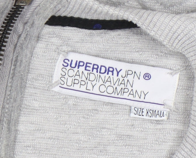 Superdry Women's Grey XS Pullover Sweatshirt