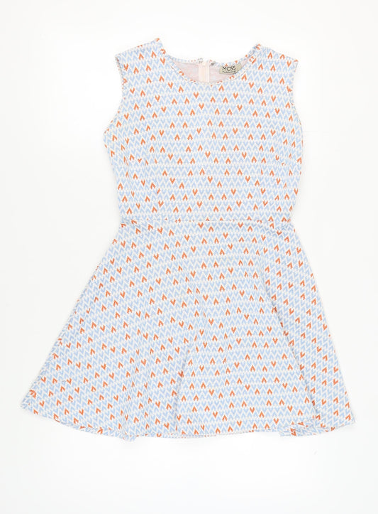 MOSS Women's Multicoloured L Fit & Flare Dress
