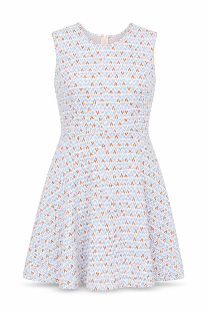 MOSS Women's Multicoloured L Fit & Flare Dress