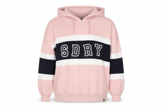 Womens UK XS Relaxed Superdry Multicoloured Pullover Hoodie