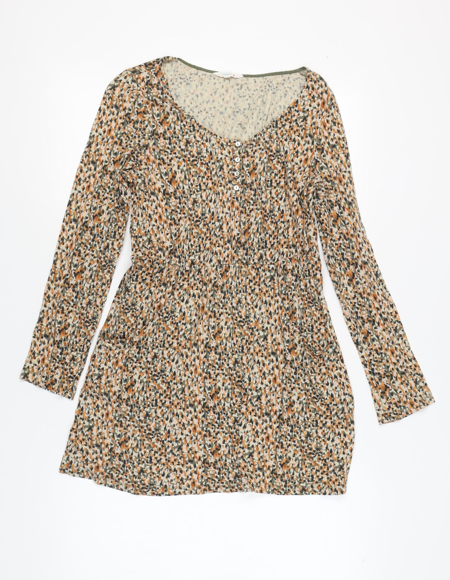 White Stuff Women's Multicoloured Short Dress, Size 12