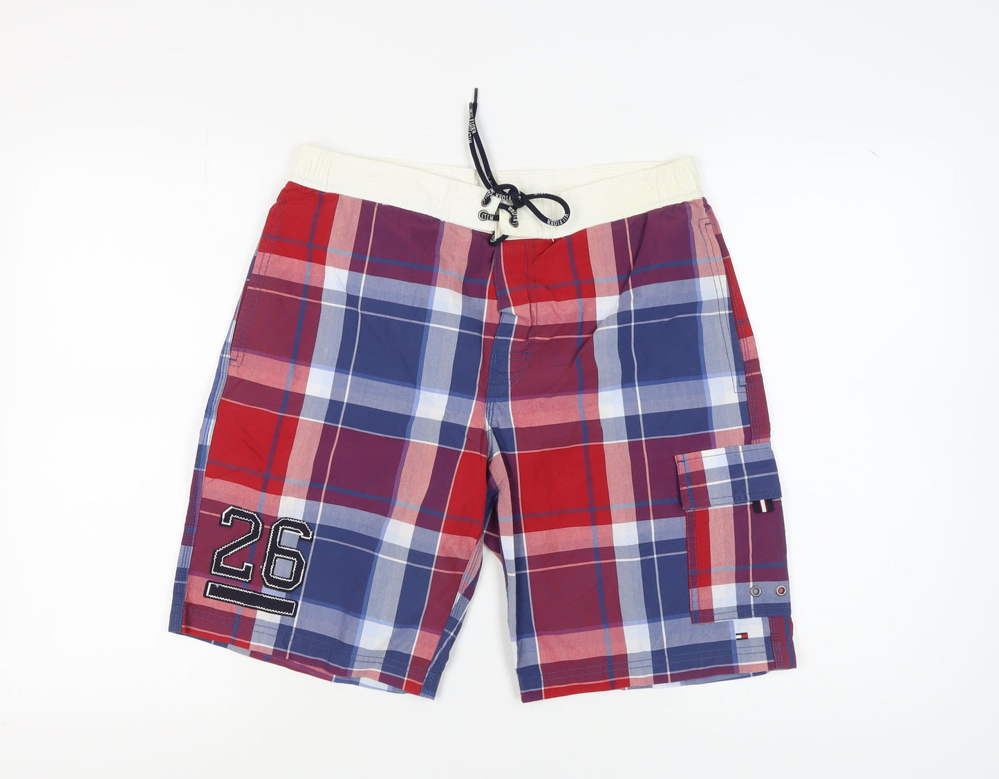 Tommy Hilfiger Men's Plaid Sleep Shorts S
