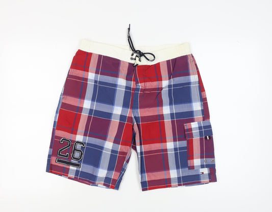 Tommy Hilfiger Men's Plaid Sleep Shorts S