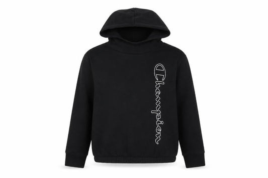 Champion Girls Black Medium Pullover Hoodie