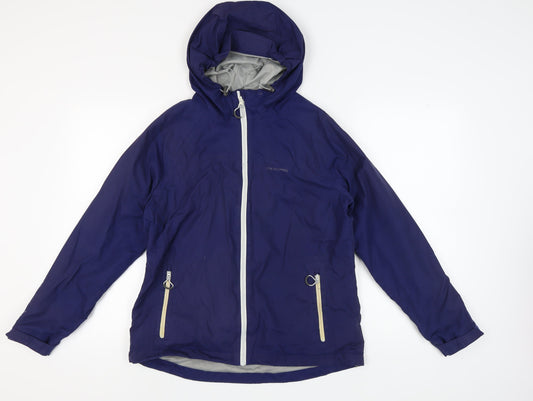 Craghoppers Women's Blue Rain Coat Jacket Size 14