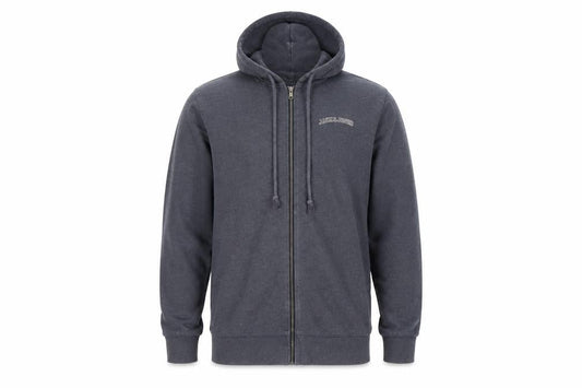 Mens UK XL Regular JACK & JONES Grey Full Zip Hoodie