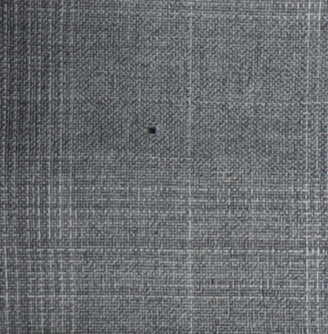 Hugo Boss Men's Grey Check Dress Trousers, Size 46
