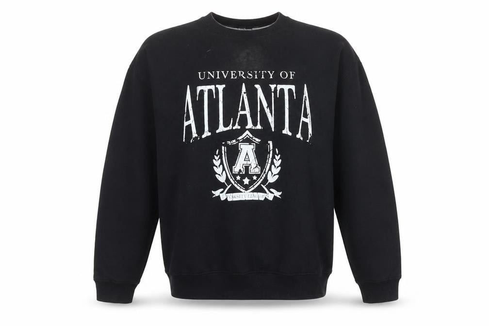 boohoo Mens Black XL Pullover Sweatshirt