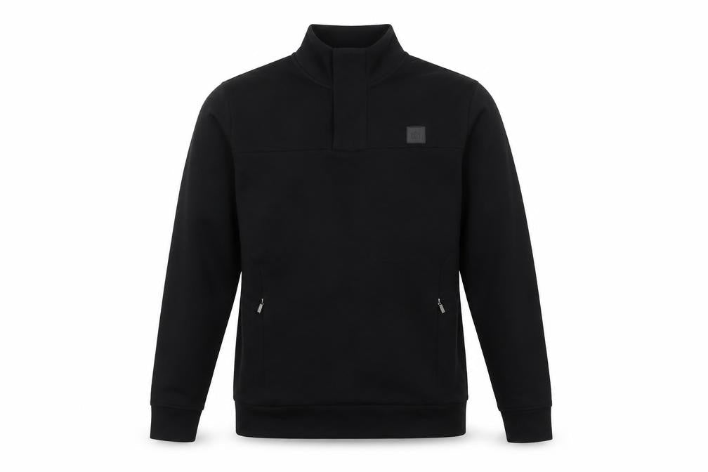 Next Men's Black High Neck Sweatshirt M