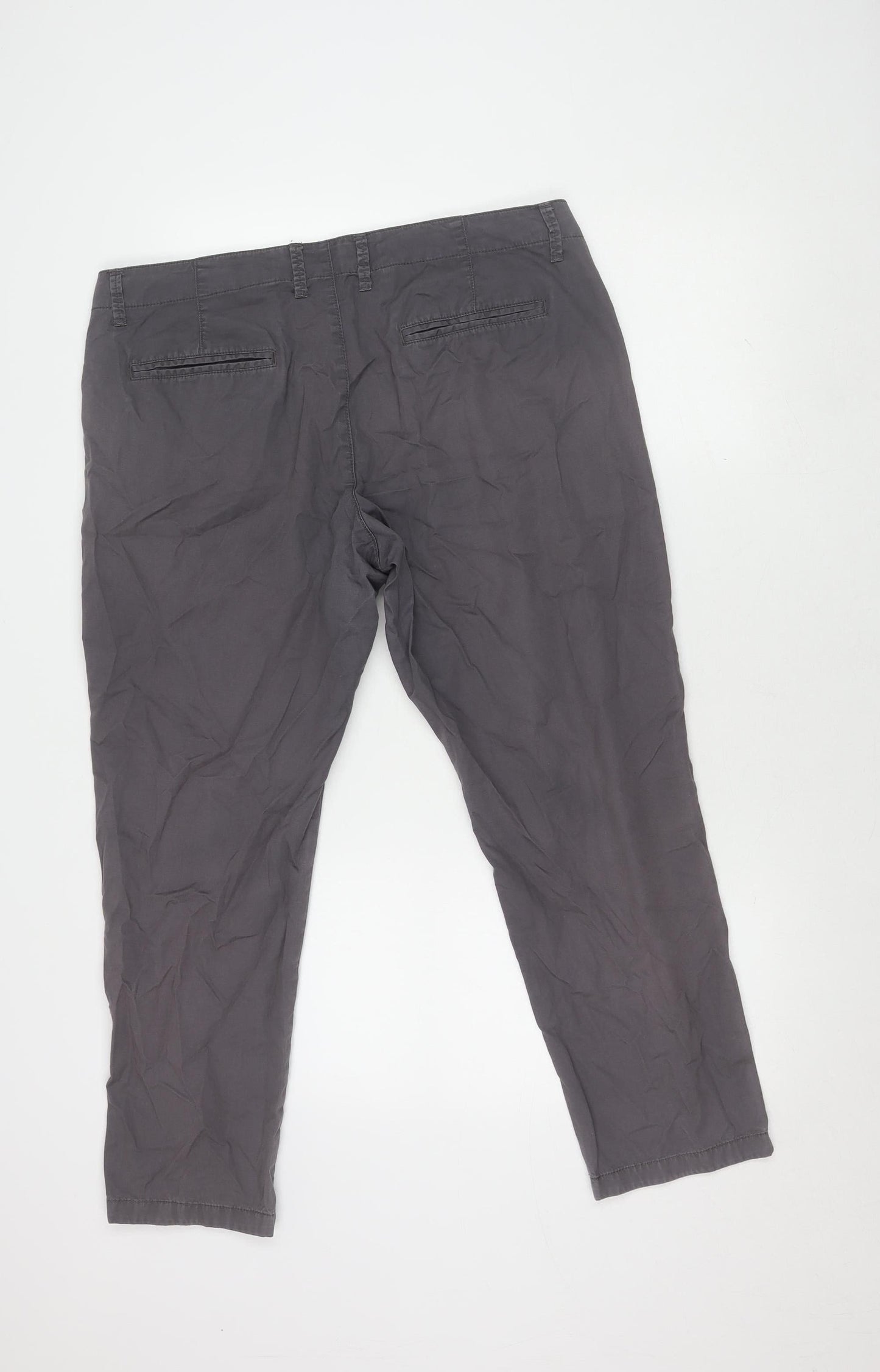 Marks and Spencer Women's Grey Trousers Size 16