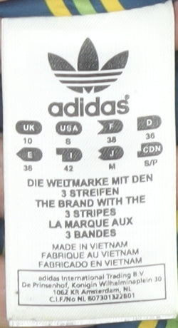 Adidas Women's Blue Military Jacket Size 10