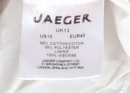 Jaeger Women's Multicoloured Blazer Size 12