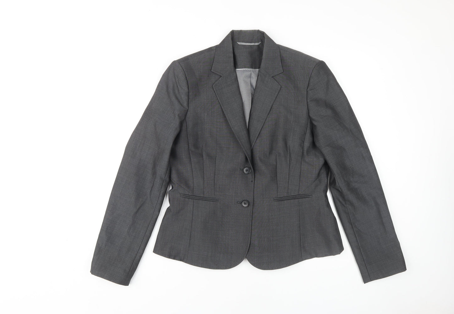 Austin Reed Women's Grey Blazer Size 12 Classic
