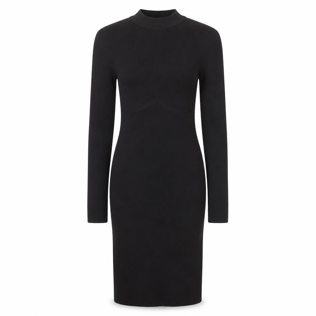 Bershka Women's Black Dress S - Rhinestone Party Wear