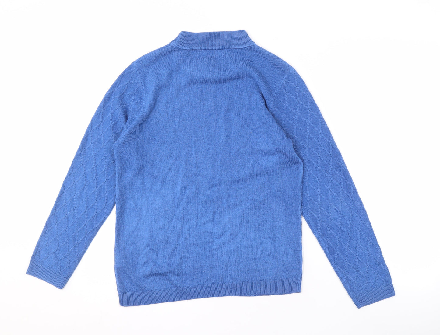 Honor Millburn Women's Blue High Neck Jumper, Size 10-12