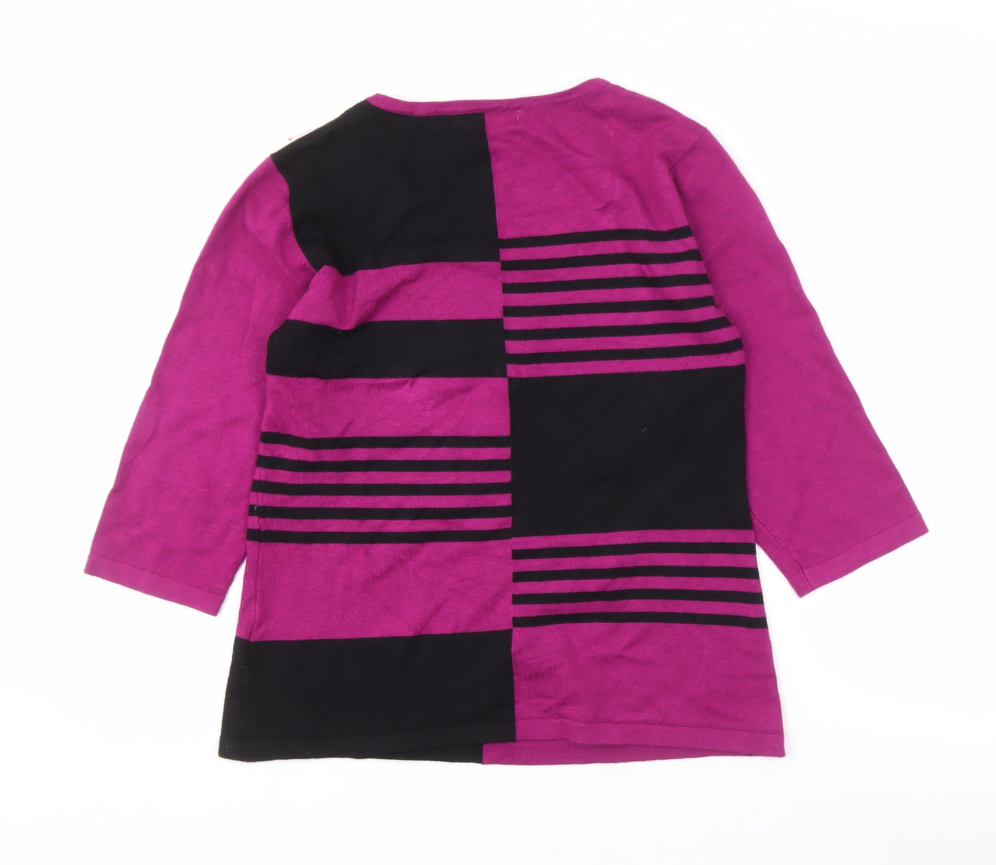 Alexara Women's Multicoloured Pullover Jumper, Size S