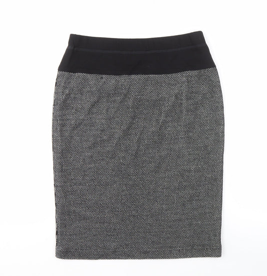 Eugen Klein Women's Black Floral Pencil Skirt Size 10