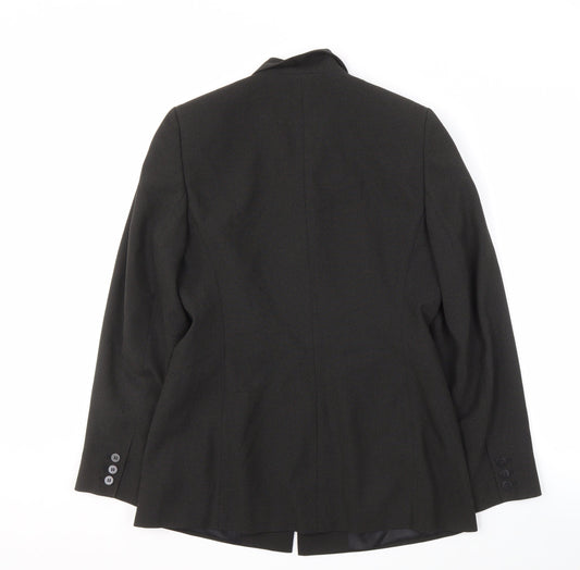 Planet Women's Black Suit Jacket, Size 10, Two-Button