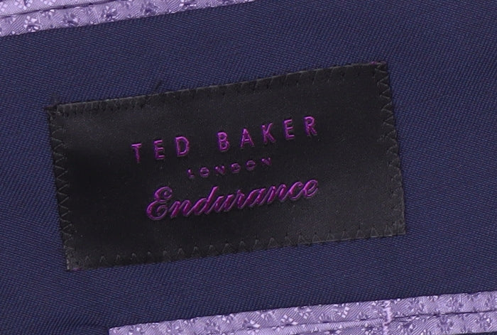 Ted Baker Men's Blue Blazer 38R Regular Fit Jacket