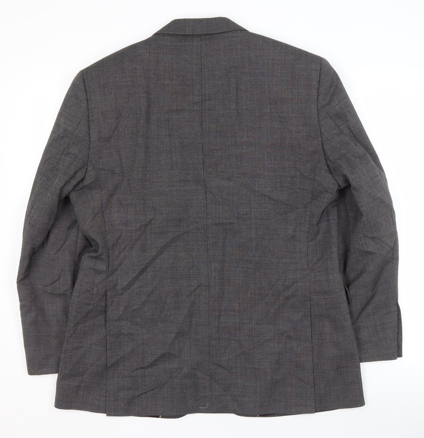 Chester Barrie Men's Grey Wool Blazer, 40S