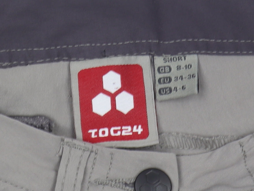 TOG24 Women's Grey Cargo Trousers Size 8-10