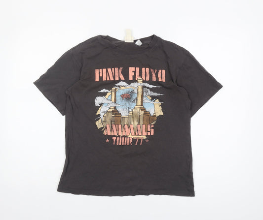 H&M Unisex Black XS Pink Floyd Vintage Tee