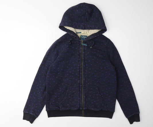 White Stuff Women's Multicoloured Polka Dot Hoodie M