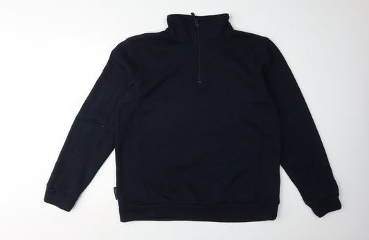 Mountain Warehouse Men's Black L Sweatshirt High Neck
