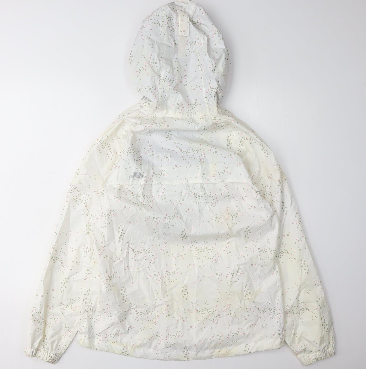 Trespass Women's White Rain Coat S Waterproof