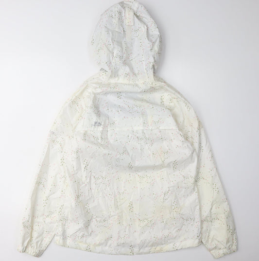 Trespass Women's White Rain Coat S Waterproof