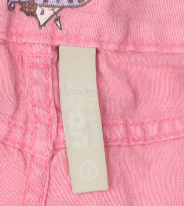 Ted Baker Women's Pink Linen Skirt
