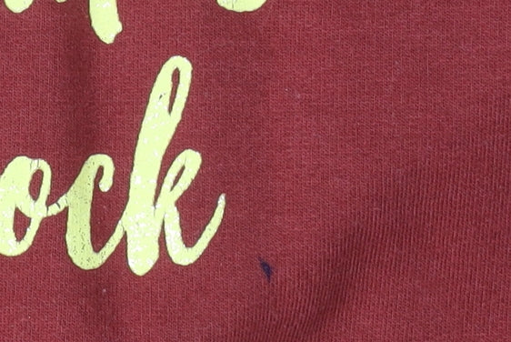 Harry Potter Red Christmas Sweatshirt Small Unisex
