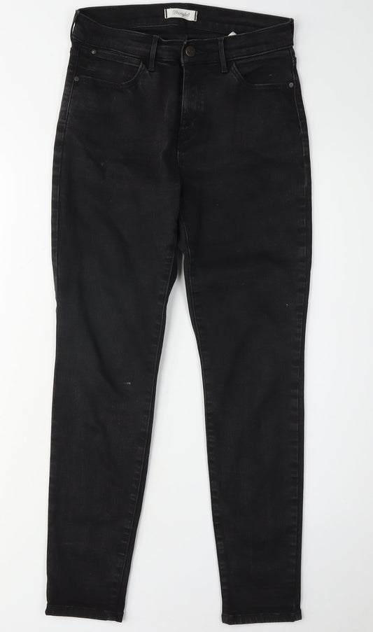 Wrangler Women's Black Skinny High-Rise Jeans Size 10