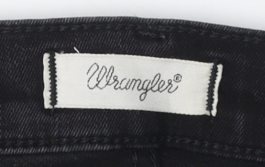 Wrangler Women's Black Skinny High-Rise Jeans Size 10