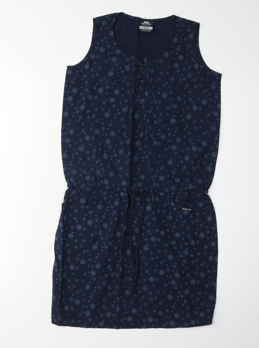 Trespass Women's Blue XS Short Casual Dress