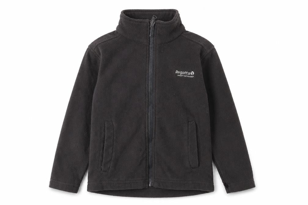Regatta Boys Black Fleece Jacket 5-6 Years